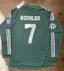 Real Madrid Ronaldo 2012/13 Soccer Third Jersey Men Size Large - Picture 1 of 4