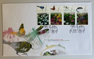 Canada 2006 Gardens Stamp Day Cover FDC MNH - Image 1 of 2