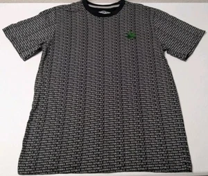 Eighty Eight T Shirt Men's L Black White California Pattern Embroidered Plate - Picture 1 of 7
