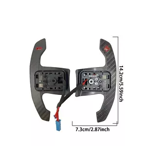 Carbon Fiber Steering Wheel Shift Paddle Shifter for BMW 2021-2023 1Series F52 - Picture 1 of 10
