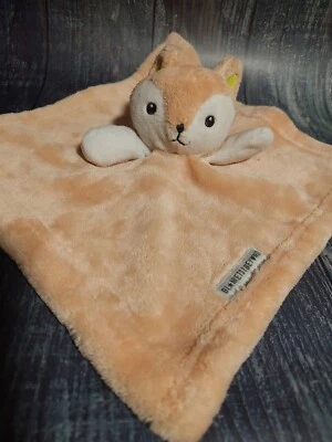 Mantas y Beyond Fox Lovey Manta de Seguridad Melocotón Brazos de Felpa 10.5x11 Naranja Foto 1 de 4