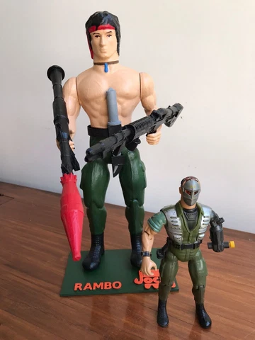 Rambo Giant 12" 3D Printed Jumbo Custom Cover