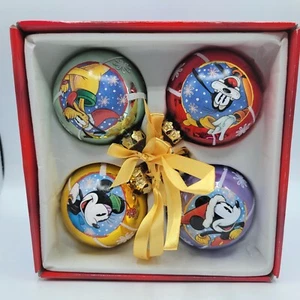 Disney Christbaumschmuck Kugeln Glas 4er Set Mickey Minnie Goofy Pluto   - Bild 1 von 8