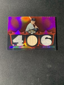 2007 Topps Triple Threads Baseball Jersey Bat #TTR 37 Ted Williams /36