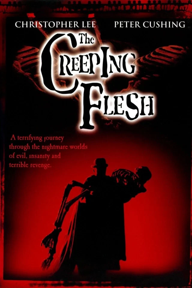 THE CREEPING FLESH (1973) Christopher Lee,Peter Cush - Public Domain DVD NO CASE - Image 1 of 1