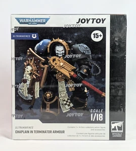 JoyToy Warhammer 40K Ultramarines Chaplain Terminator Armour Action Figure NEW - Picture 1 of 12