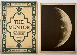 1917 The Mentor Magazine UNSER PLANET NACHBARN Natur Seriennr. 134 Band 5 Nbr 10 - Bild 1 von 6