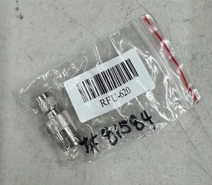 RFU-620 Straight Adaptor from Mini-UHF Male to N Female Connector - Picture 1 of 1