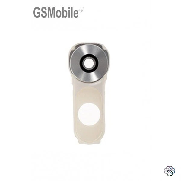 Cornice Vetro Fotocamera Lente Fotocamera Frame Lens Argento LG V10 H960 - Immagine 1 di 1