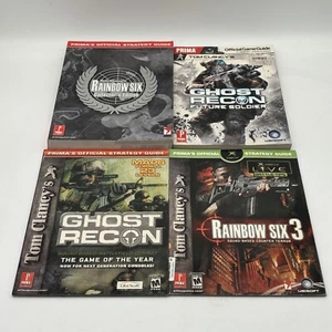 Tom Clancy’s Four (4) Strategy Guide Lot!  - Picture 1 of 20