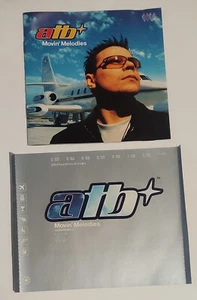 ATB Movin Melodies CD Back Cover Art & Insert ONLY -  NO DISC, NO CASE - Picture 1 of 3