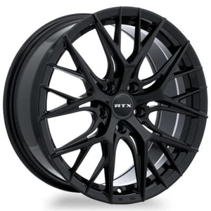 18 Inch Black Alloy Wheel Rim for Nissan Quest, RTX 83039 18x8 5x114.3 5Lug - Picture 1 of 4