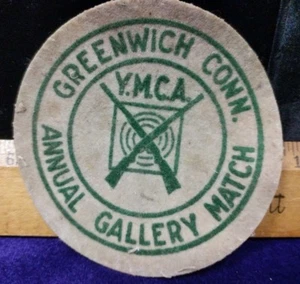 Vintage Y.M.C.A. Greenwich Conn. Annual Gallery Match Patch Lot C6-2-P - Bild 1 von 2