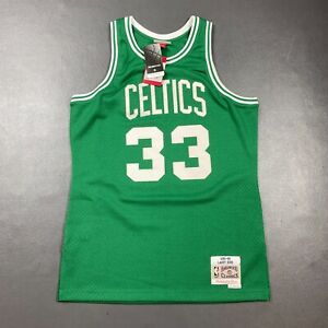 100% Authentic Larry Bird Mitchell Ness 85 86 Celtics Stitched Jersey Size 40 M
