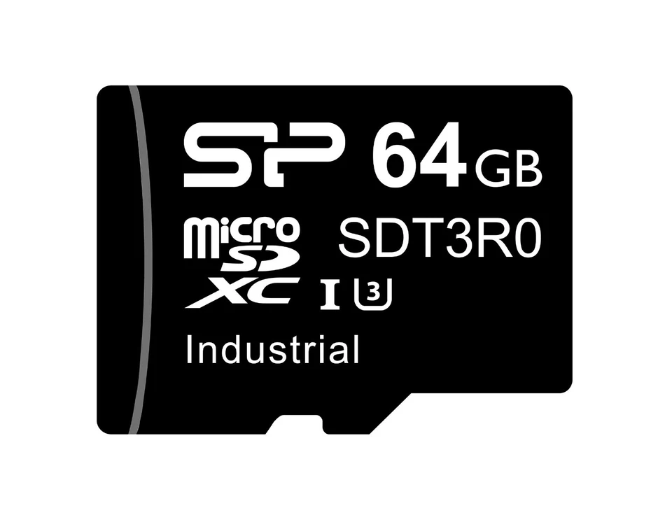 Silicon Power 64GB SDT3R0 Industrial microSDHC UHS-I SP064GISDT3R5NE0 - Image 1 of 1