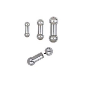 Single Internally Threaded 6G 3/4" Straight Tongue Barbell Heavy Gauge Piercing - Picture 1 of 1
