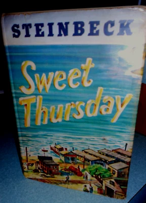John Steinbeck SWEET THURSDAY 1954 1st Edition Book with Jacket Hard Back Foto 1 de 4
