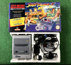 Console Super Nintendo Snes Street Fighter 2 Turbo Ottimo Stato Scatola 3 Giochi