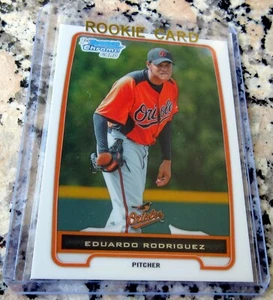 EDUARDO RODRIGUEZ 2012 Bowman Chrome 1st TRUE Rookie Card RC Arizona D-backs🔥$$ - Picture 1 of 2