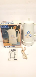 Vintage 1970-80er Robeson CP1-1629WH The 10 Cup Perc Kaffeekanne - Bild 1 von 6