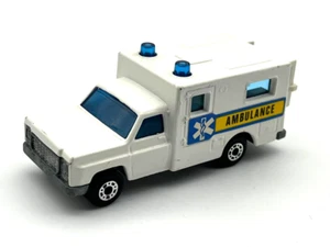 Matchbox Superfast MB41 1977 Lesney Base White Ambulance Made In England Mint - Picture 1 of 6