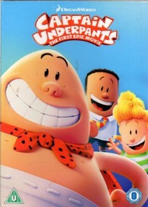 Captain Underpants - The First Epic Movie (DVD with card slipcase, 2017)