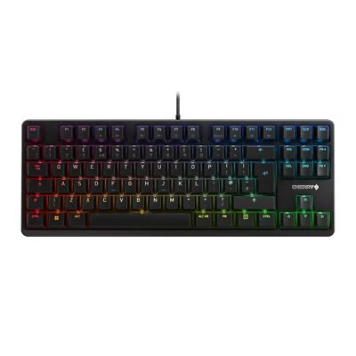 CHERRY G80-3000N RGB TKL, Wired Gaming Keyboard without Numeric Keypad, UK La... - Image 1 of 4