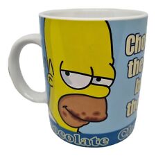 Kinnerton Mug Homer Simpson Character 2007 Vintage Large Coffee Cartoon Simpsons