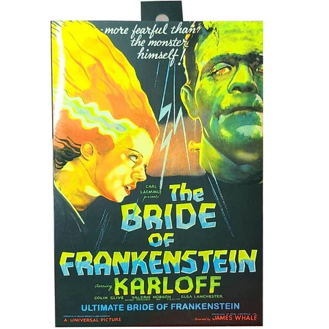 NECA Bride of Frankenstein Ultimate 7" Action Figure Universal Monster Official Cover