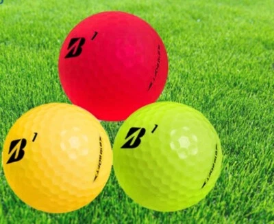 24 pelotas de golf Bridgestone e12 suaves surtidas color mate casi nuevas 5A/4A Foto 1 de 3