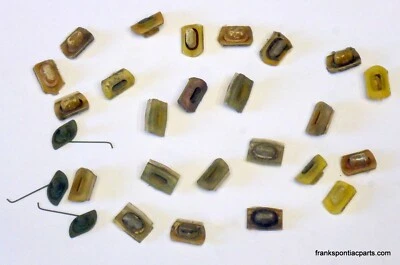 Pontiac Catalina 1964 carrocería clips de moldura laterales 2+2 Star Chief 64 usado Foto 1 de 3