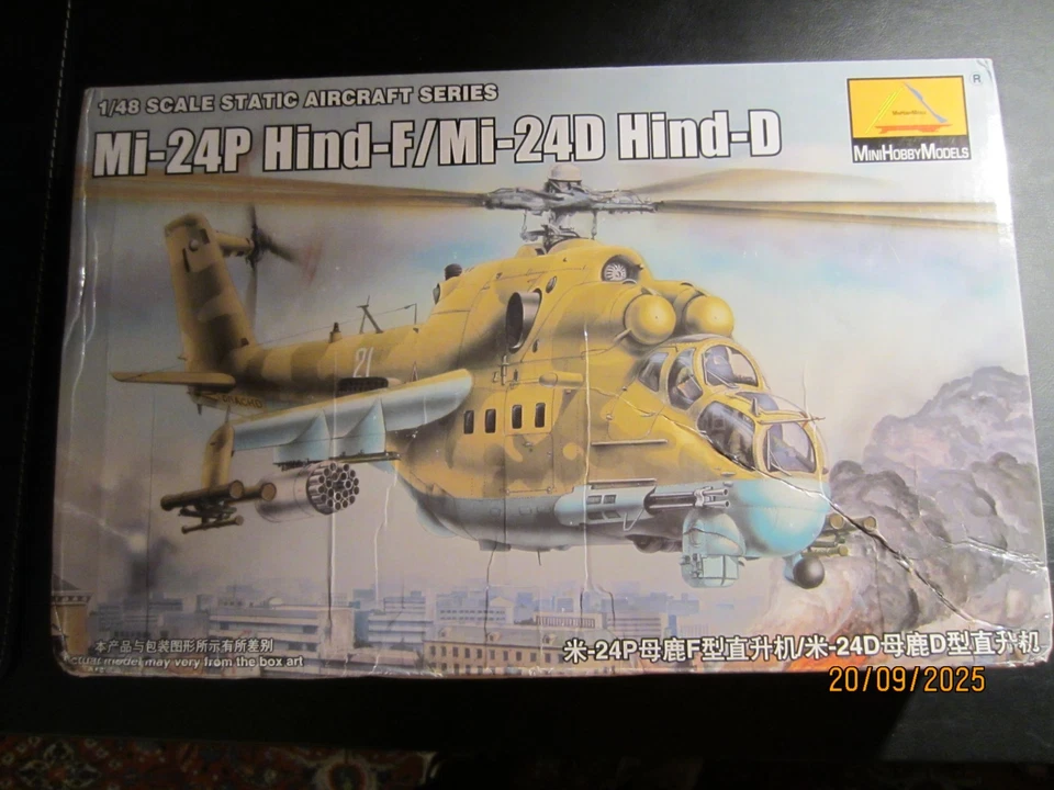 1/48 Mini Hobby Models MI-24P/HIND F - MI-24D/HIND D - Immagine 1 di 4
