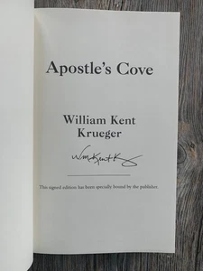 NEW - APOSTLE'S COVE : A Novel by William Kent Krueger (2025, Hardcover)-1st ed. - Bild 1 von 9