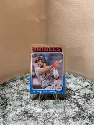 2024 Topps Heritage Anthony Santander #9 Short Print - Image 1 of 2