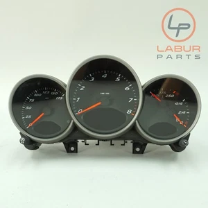 05-08 Porsche Boxster Cayman Instrument Cluster Speedometer 117K Miles A1465 - Picture 1 of 13