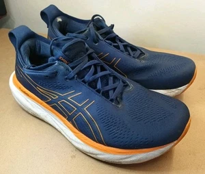 Zapatos para correr Asics Gel Nimbus 25 talla UK 10,5 azules - Imagen 1 de 10