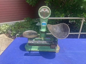 Vintage Detecto Grammwaage mit Pfanne Org Farbe - Bild 1 von 12