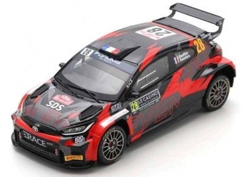 Toyota Yaris GR Rally Monte Carlo 2024 Bouffier-Vauclare 1:43 SPARK S6863 - Immagine 1 di 1