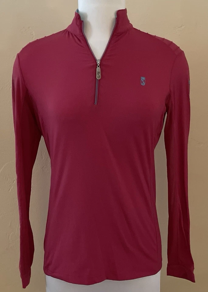 Top Pullover Tredstep Ireland 1/4 Cremallera Manga Larga Para Mujer Talla XS Foto 1 de 4