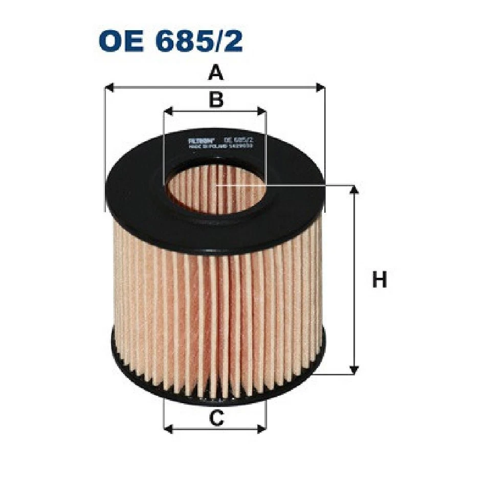 Ölfilter für Toyota Auris E15 E18 Avensis T27 C-HR X1 Corolla Premio | 588203 - Bild 1 von 1