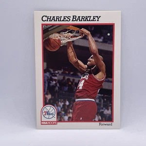 1991-92 NBA Hoops - Charles Barkley #156 76ers - Picture 1 of 3