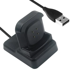 5V Portable Plastic Smart Watch Charger Stand Dock For Fitbit Versa3/Sense - Photo 1 sur 6