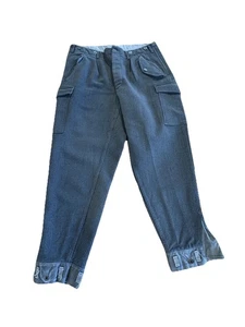 Swedish Military Vintage Cargo Pants Grey C56 (M) - Picture 1 of 15