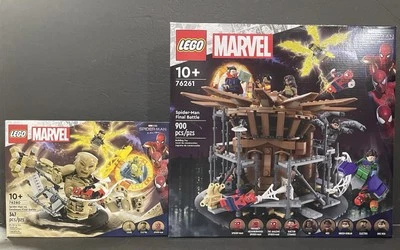 LEGO Marvel: Spider-Man Final Battle 76261 y 76280 Vs. Sandman CONJUNTOS COMBINAR Foto 1 de 4
