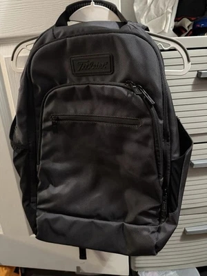Mochila Titleist Player Gris Negra Bolsa para Laptop Viaje Golf PGA Profesional Foto 1 de 4