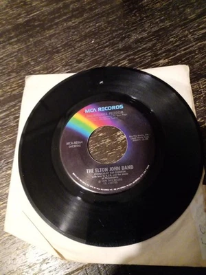 Elton John-Philadelphia Freedom-45 RPM-1975 Good On One Side VG On The Other  - Image 1 of 2