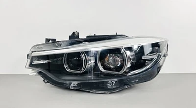 BMW M3 M4 F80 2018-2020 serie 4 conductor izquierdo LH LED faros no adaptables OEM Foto 1 de 4