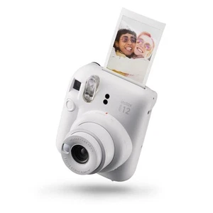 Fujifilm Instax Mini 12 Compact Instant Film Camera: Clay White - Picture 1 of 6