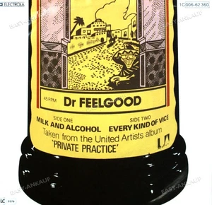Dr. Feelgood - Milk And Alcohol 7in 1978 (VG+/VG+) ' - Picture 1 of 1