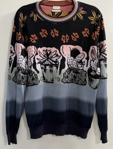 Paul Smith Herren Graphic Print All Over Collection Runway High Line Pullover Gr. M - Bild 1 von 6